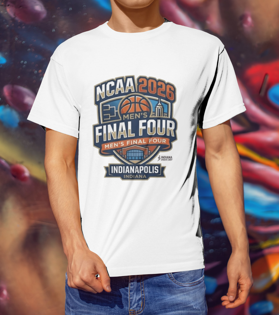 NCAA 2026 Men's Final Four Indianapolis Indiana Tournament T-Shirt