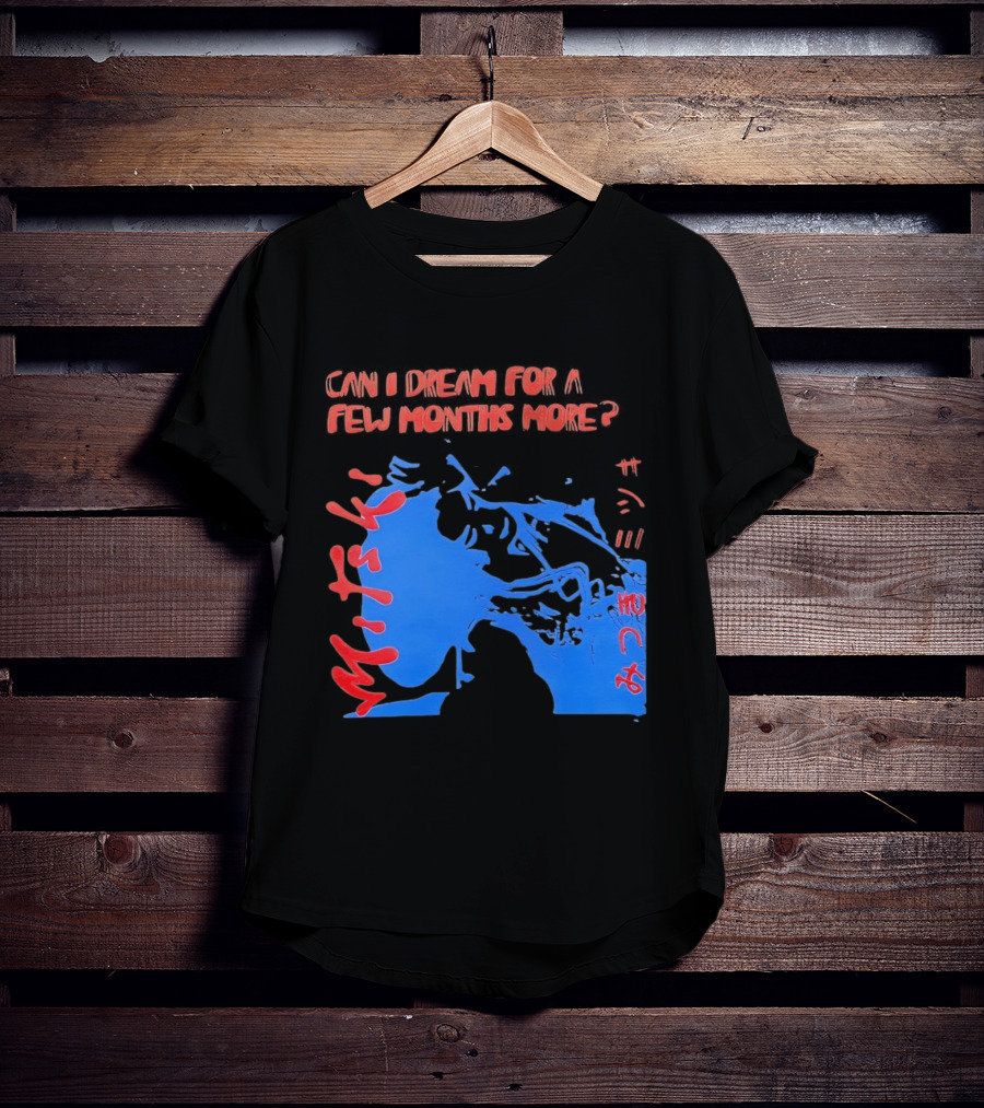 Can I Dream For Few Months More Unique Abstract Peaceful Face Blue And Red T-Shirt