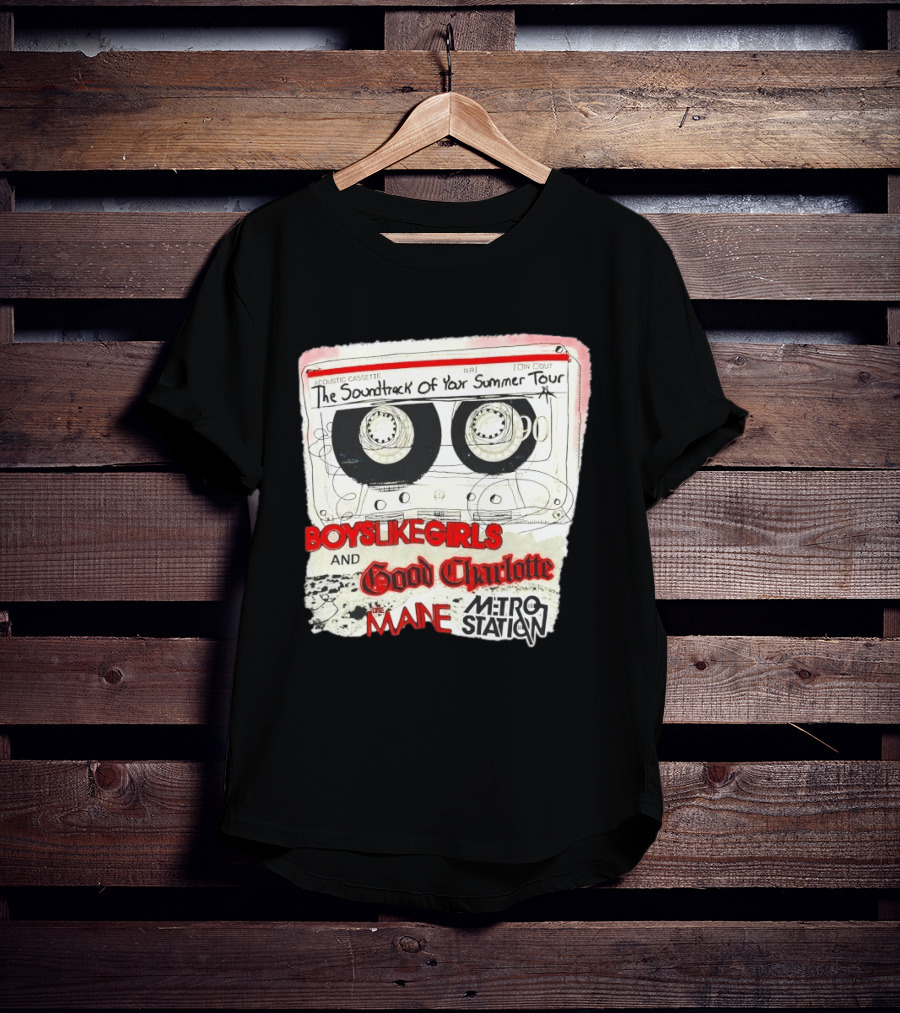 The Soundtrack Of Your Summer Tour Boys Like Girls Good Charlotte The Maine Metro Station T-Shirt