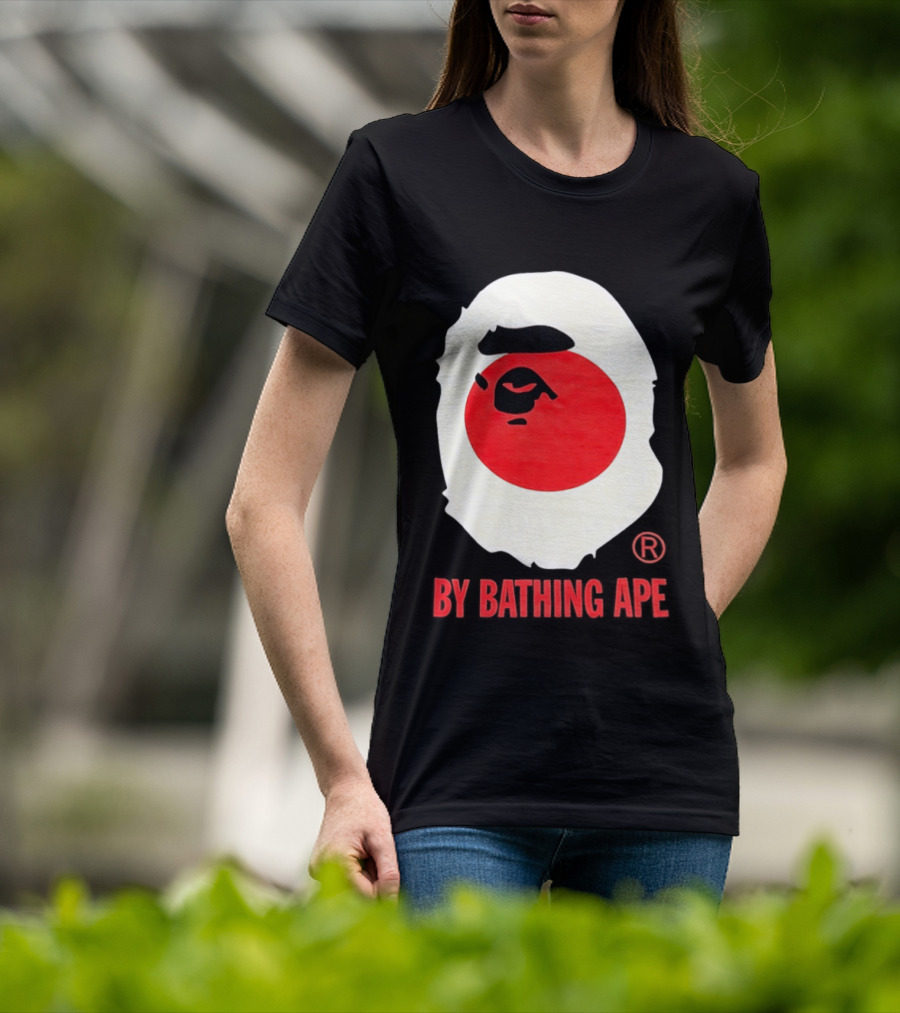 By Bathing Ape Japan Flag T-Shirt