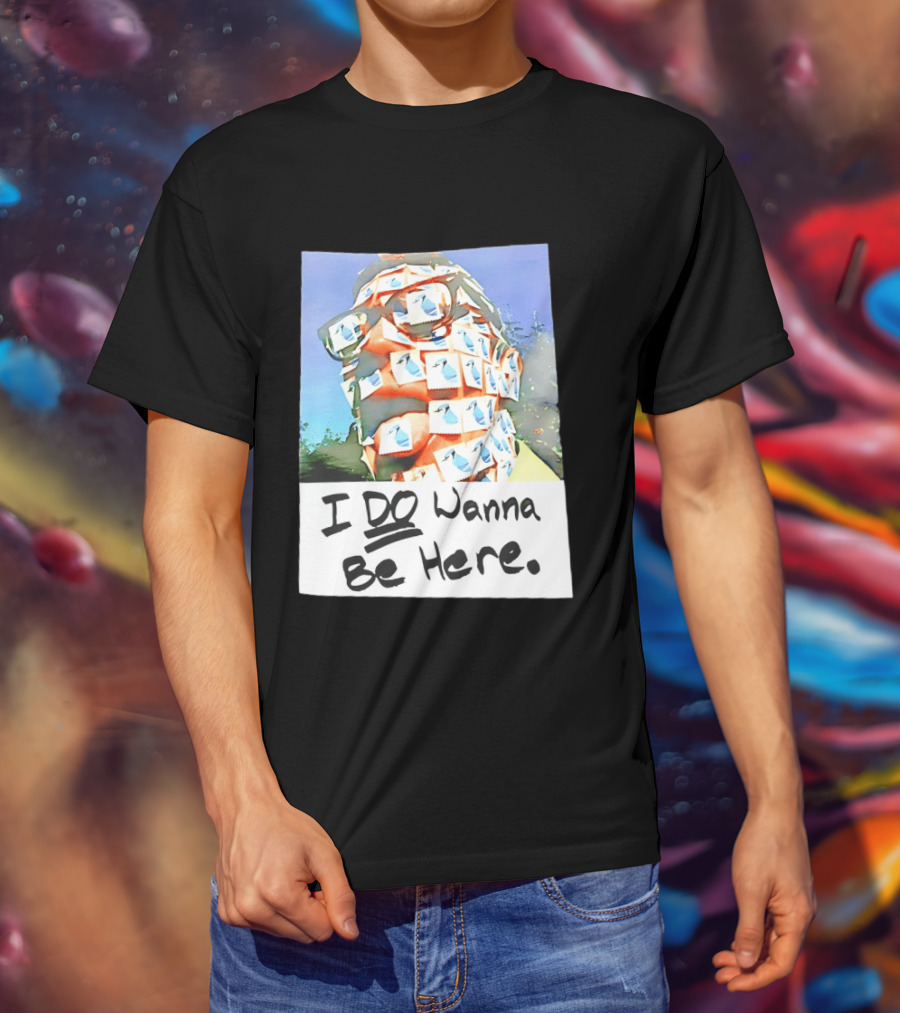 Switchfoot I Do Wanna Be Here Post It Note Collage T-Shirt