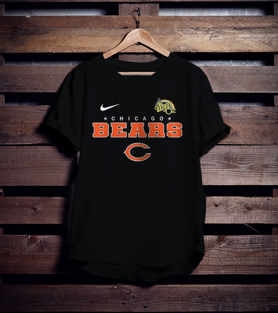 Nike Chicago Bears Lollipop Guild Wizard Of Oz Collaboration T-Shirt