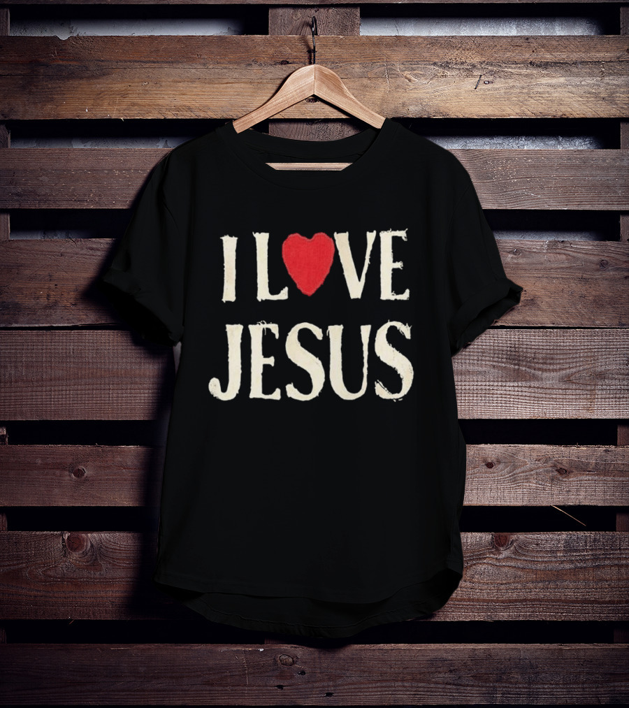 Daniel Thomas I Love Heart Jesus T-Shirt