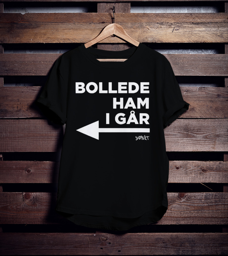 Danish Princess Bollede Ham I Går Arrow T-Shirt