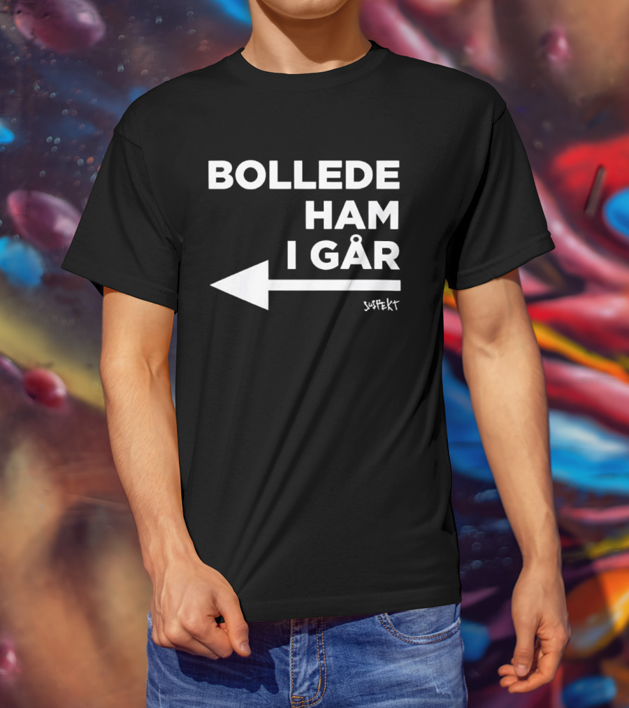 Danish Princess Bollede Ham I Går Arrow T-Shirt