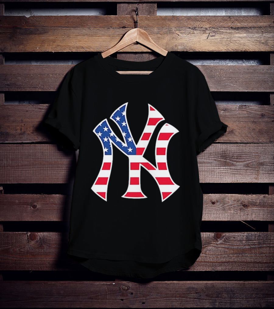 New York Yankees Military Appreciation Red White Blue Stars And Stripes T-Shirt