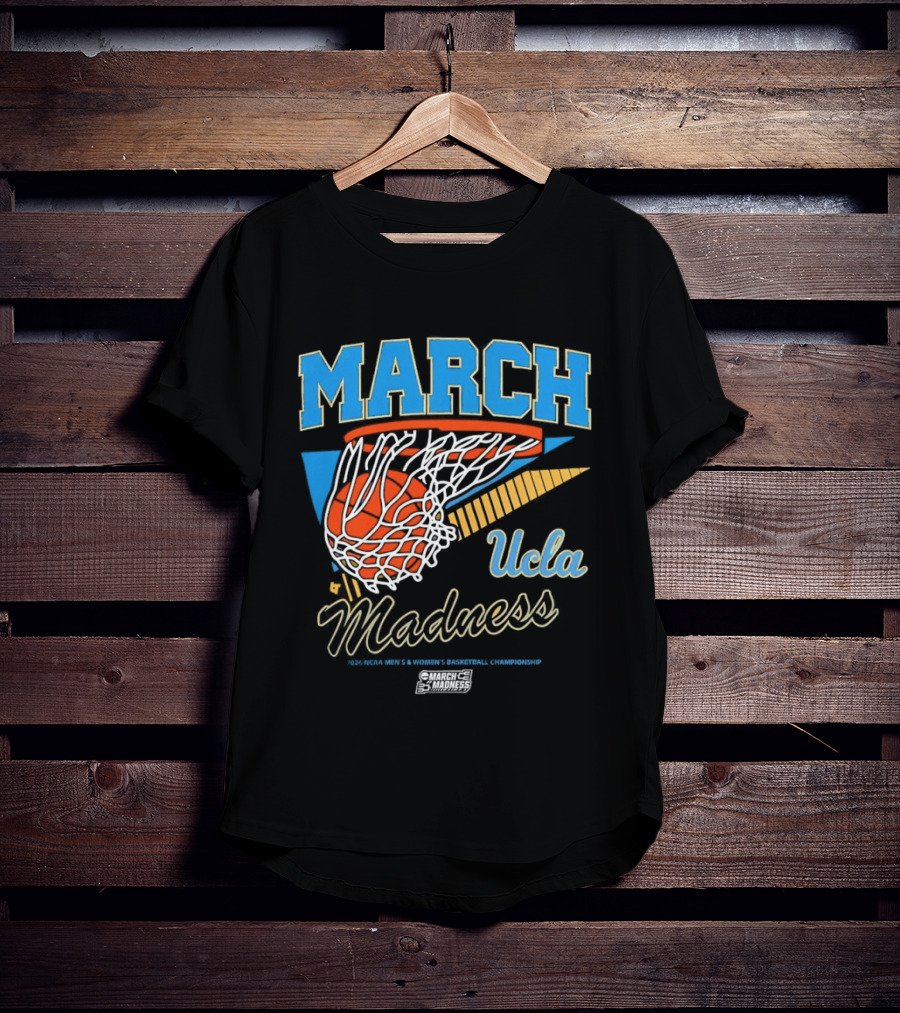UCLA Bruins March Madness Basketball 2026 T-Shirt
