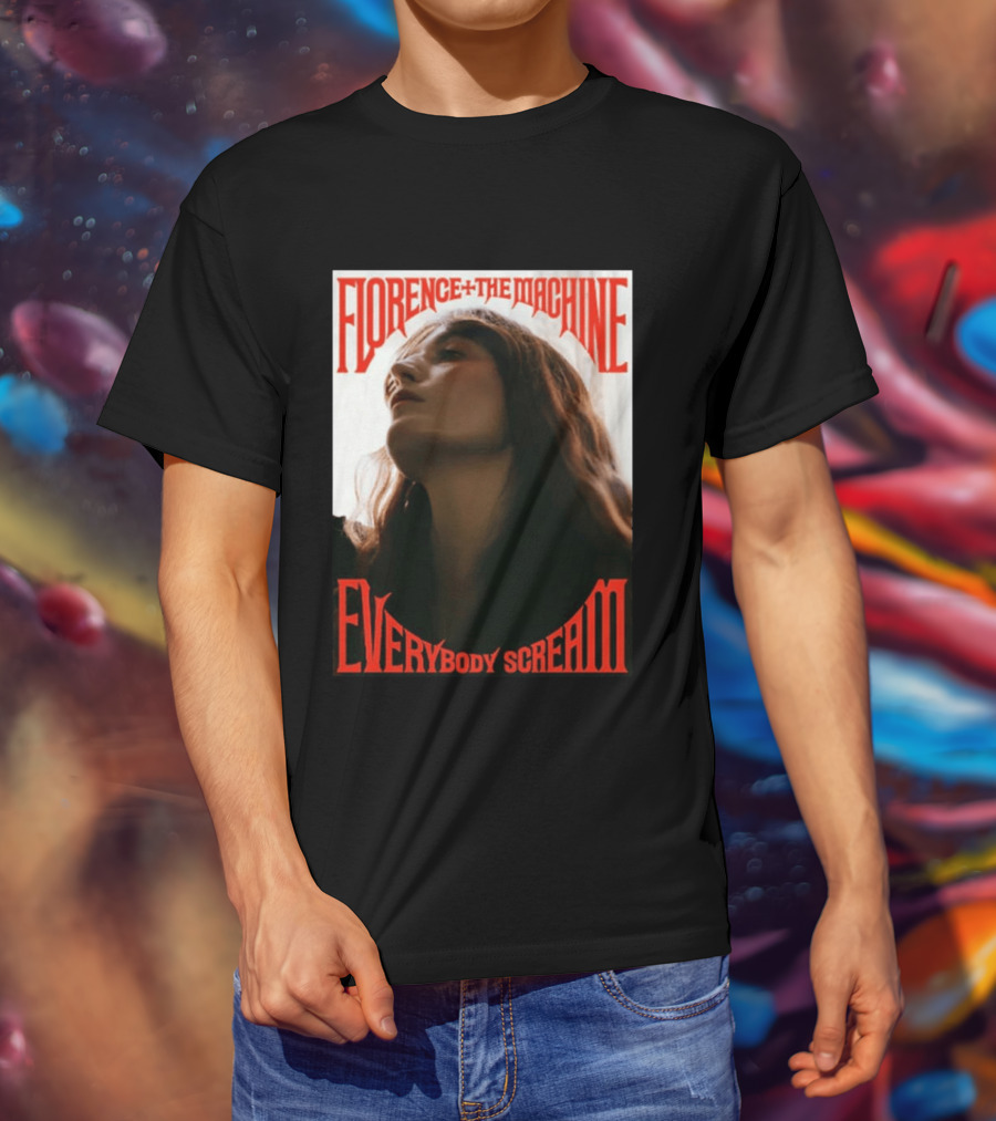 Florence + The Machine Everybody Scream SSE Arena Belfast 2026 T-Shirt