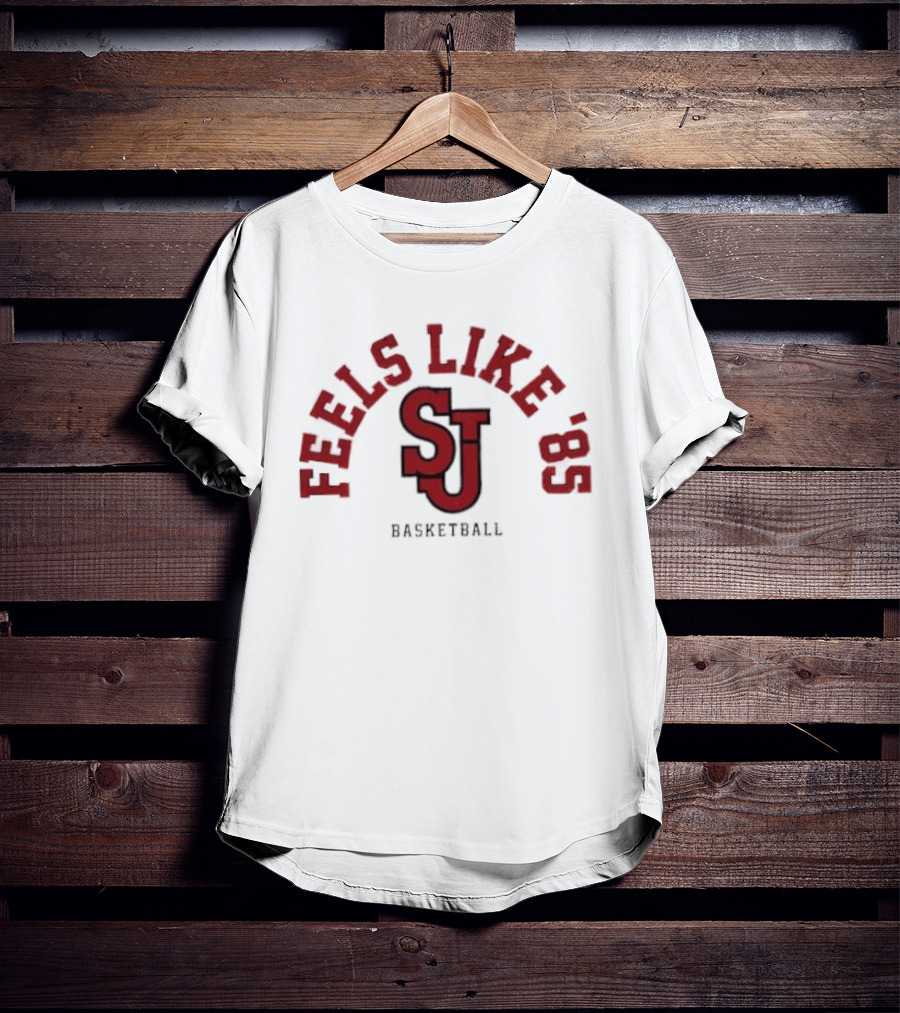 Feels Like '85 St John's Basketball SJ T-Shirt