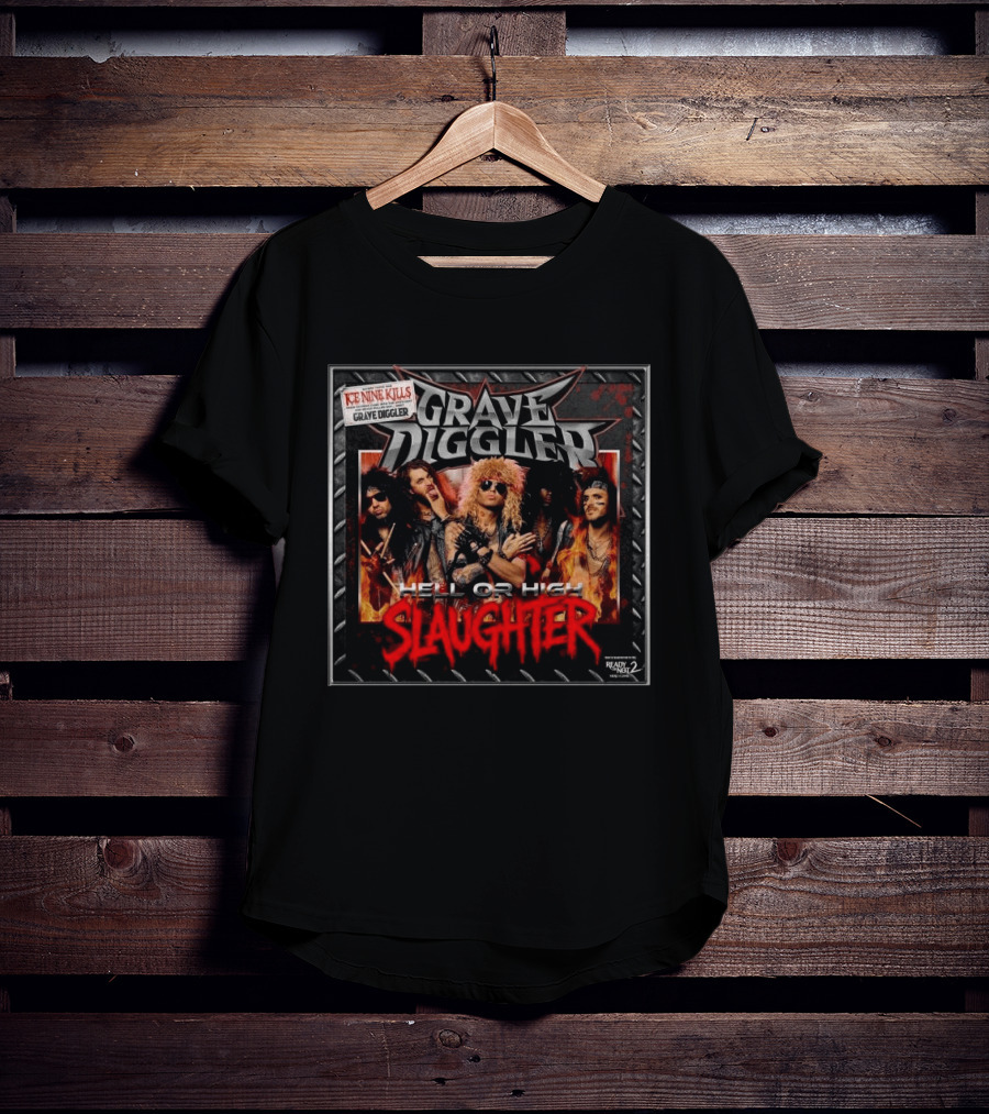 Ice Nine Kills Grave Diggler Hell Or High Slaughter Ready Or Not 2 T-Shirt