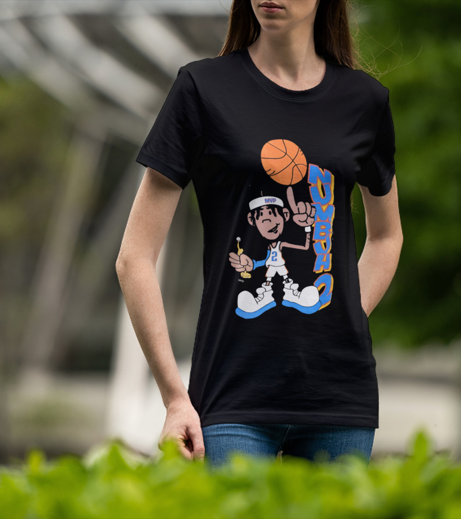 Jalen Brunson MVP Numbuh 2 New York Knicks Basketball T-Shirt
