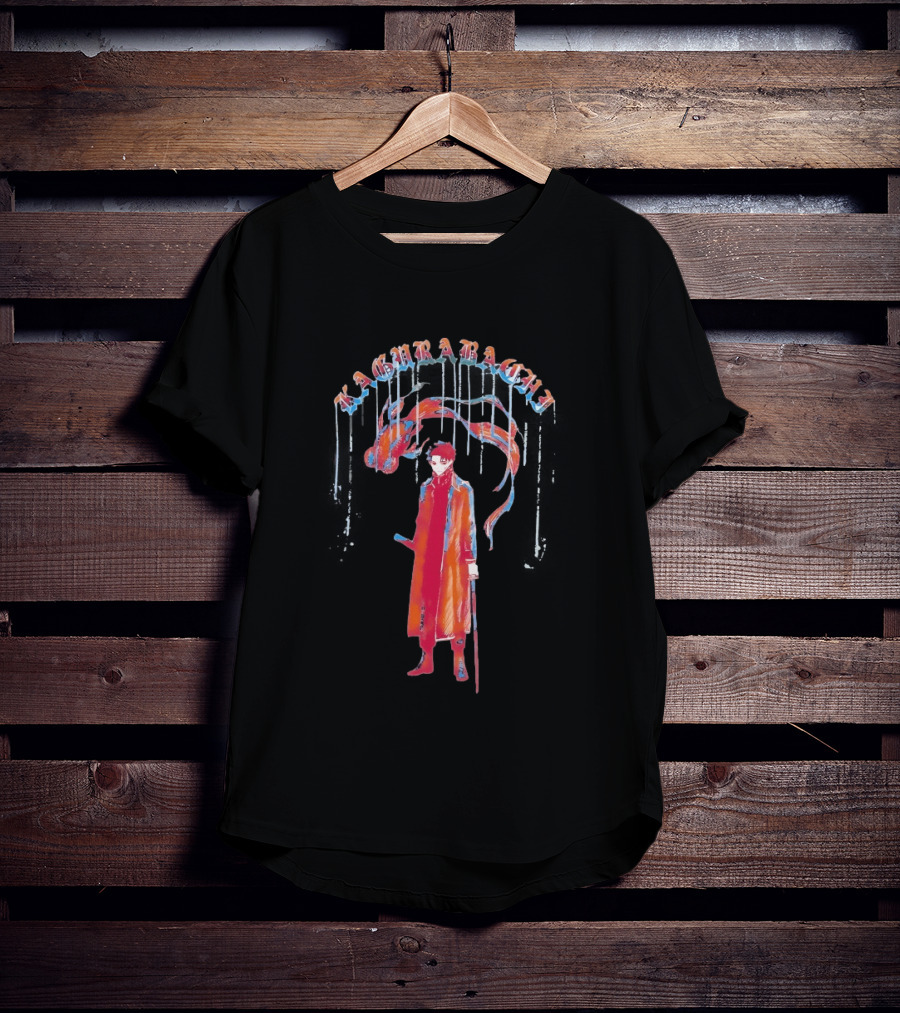 Chihiro Rokuhira Kagurabachi Character Illustration With Dragon T-Shirt