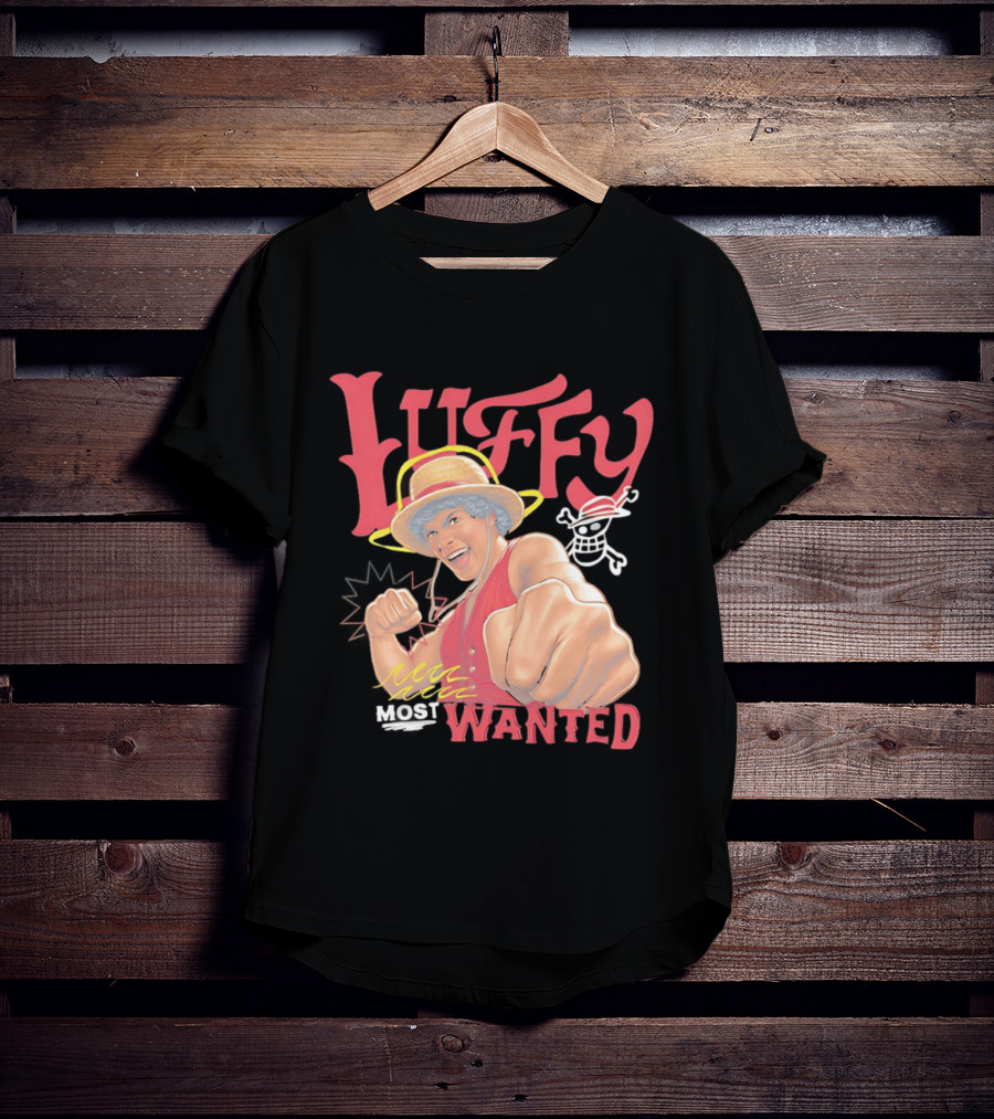 Luffy Most Wanted One Piece Live Action Season 2 T-Shirt