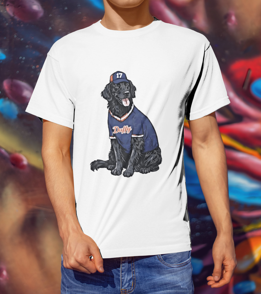 Keith Hernandez 17 New York Mets Duffy Jersey Dog T-Shirt
