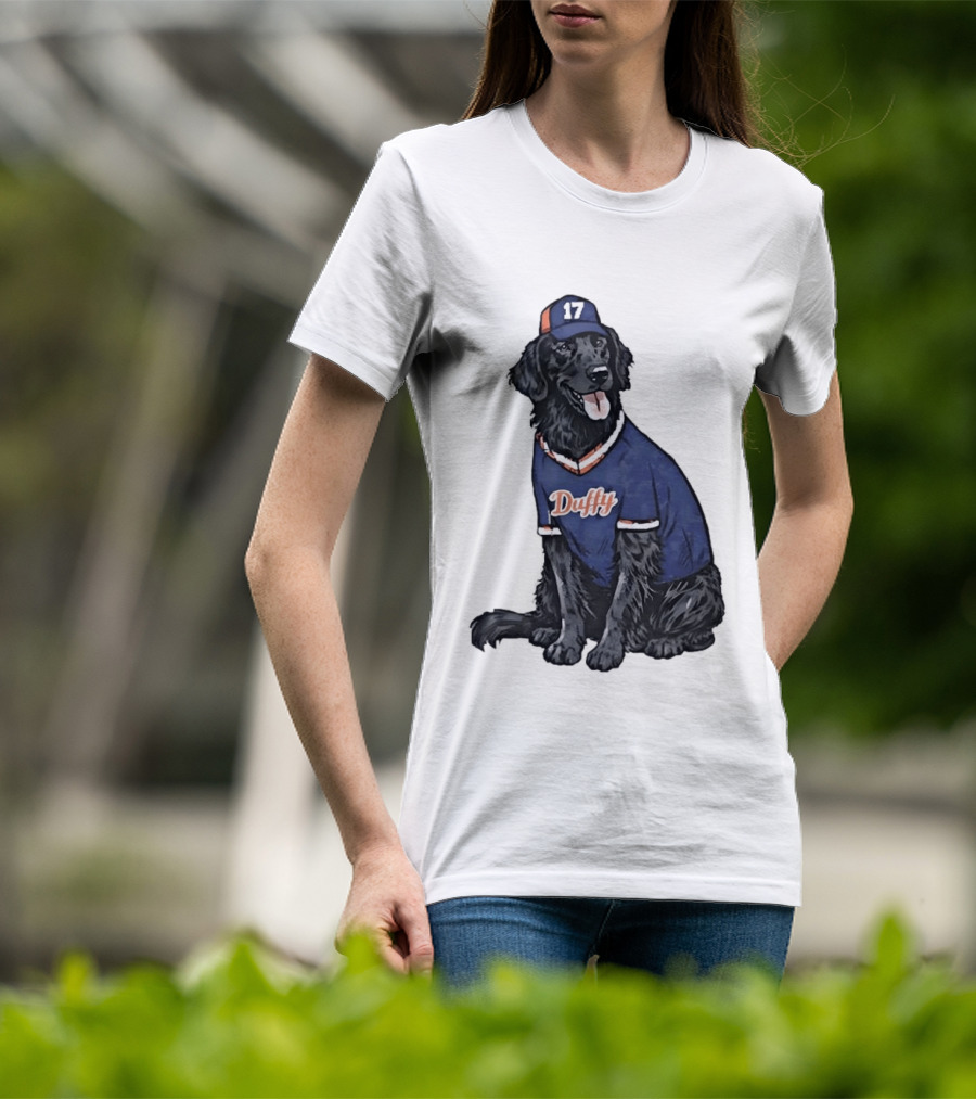 Keith Hernandez 17 New York Mets Duffy Jersey Dog T-Shirt