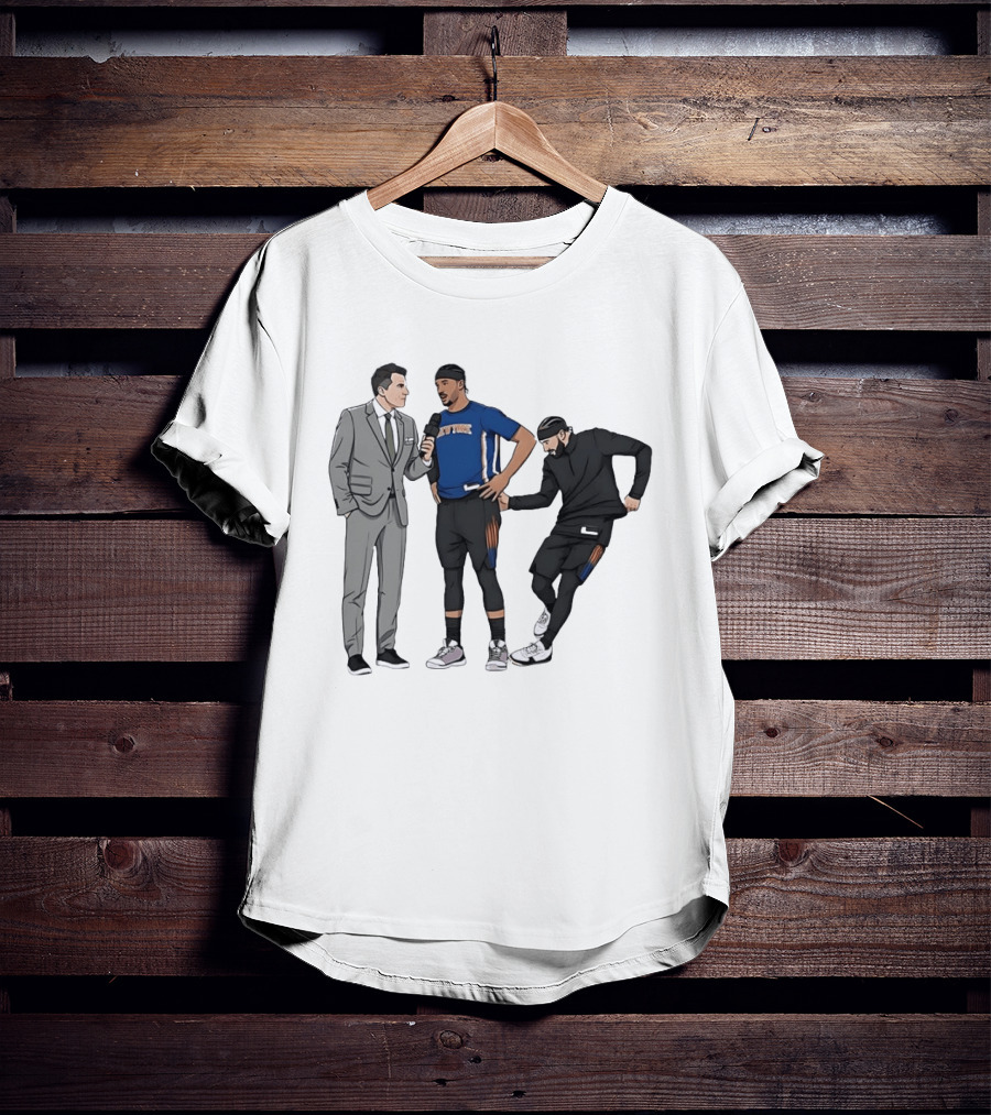 The Butt Slap New York Knicks Interview Scene T-Shirt