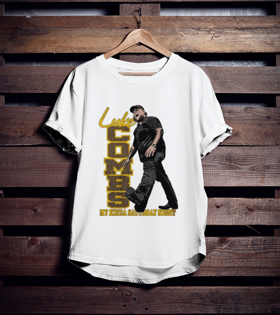 Luke Combs My Kinda Saturday Night Tour 2026 Sideline Collection T-Shirt