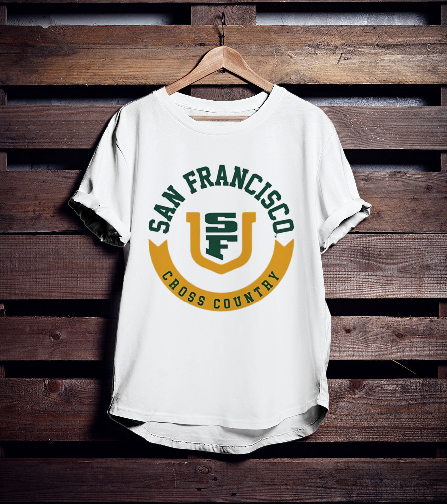 USFCA SF San Francisco Cross Country NCAA Men's T-Shirt