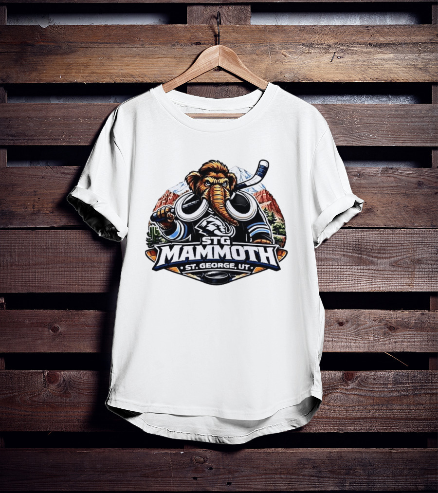 STG Mammoth St George UT Hockey Mammoth T-Shirt