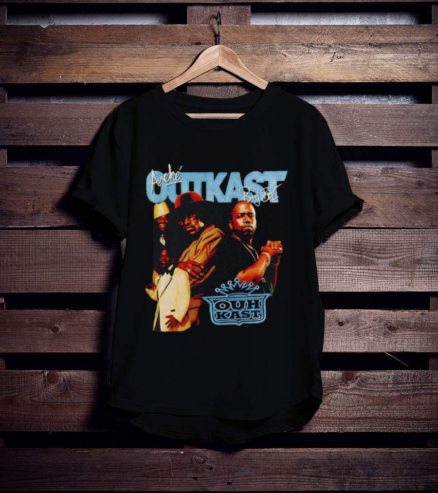 Outkast André 3000 Big Boi Signatures Iconic Hip Hop Collection T-Shirt
