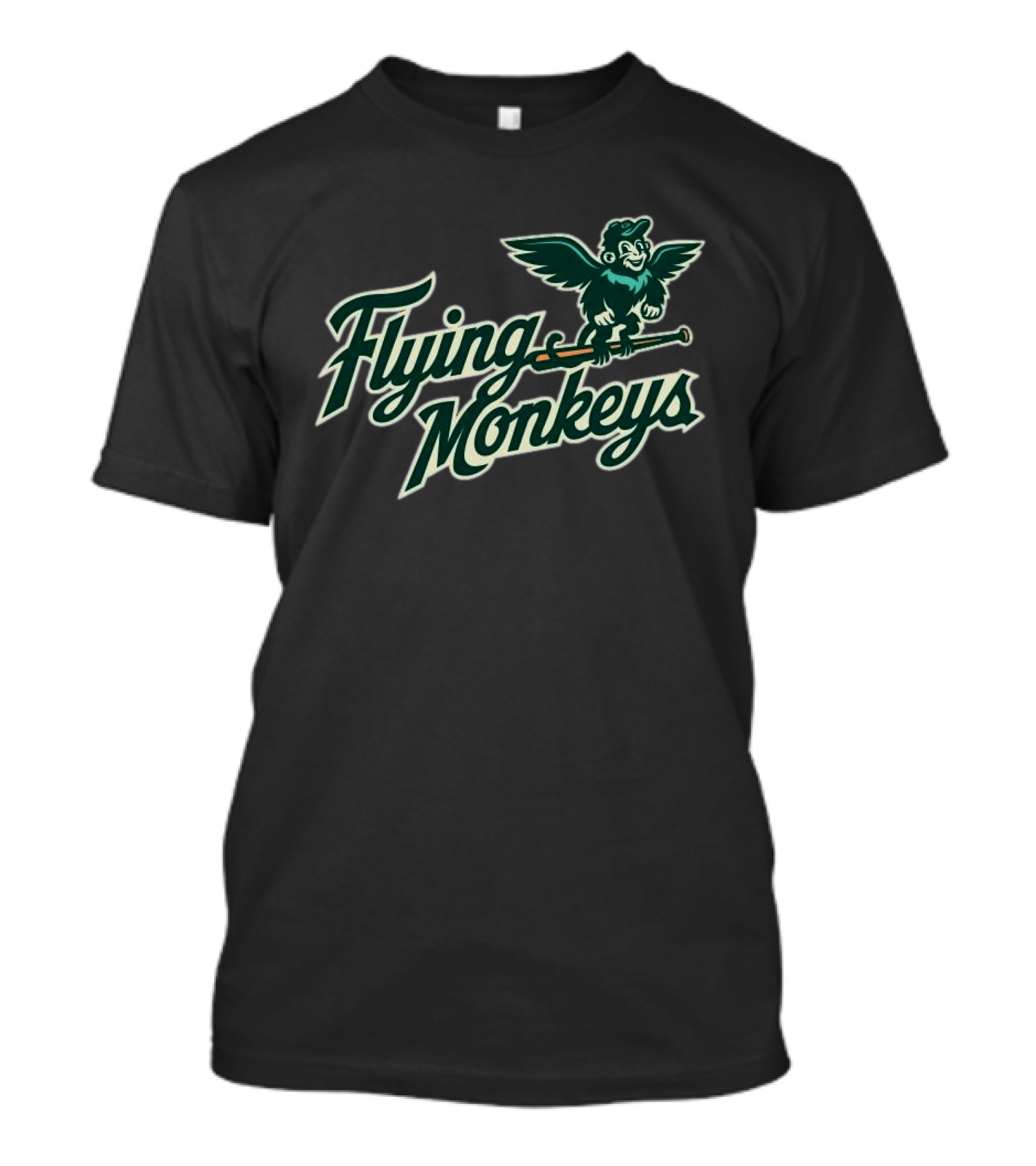 Greenwood Flying Monkeys 2026 New Summer Flying Monkeys Broomstick Fun T-Shirt