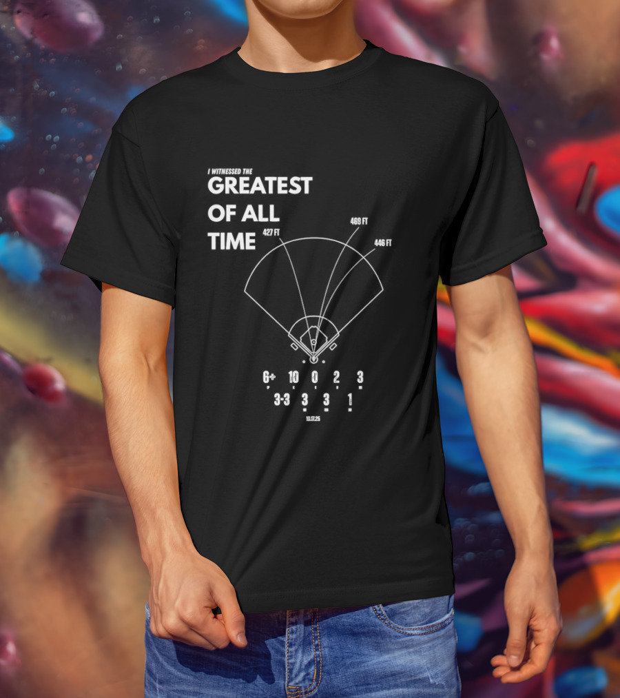 Greatest Of All Time Los Angeles Dodgers Baseball Chi Chi Wu 1988 1991 T-Shirt