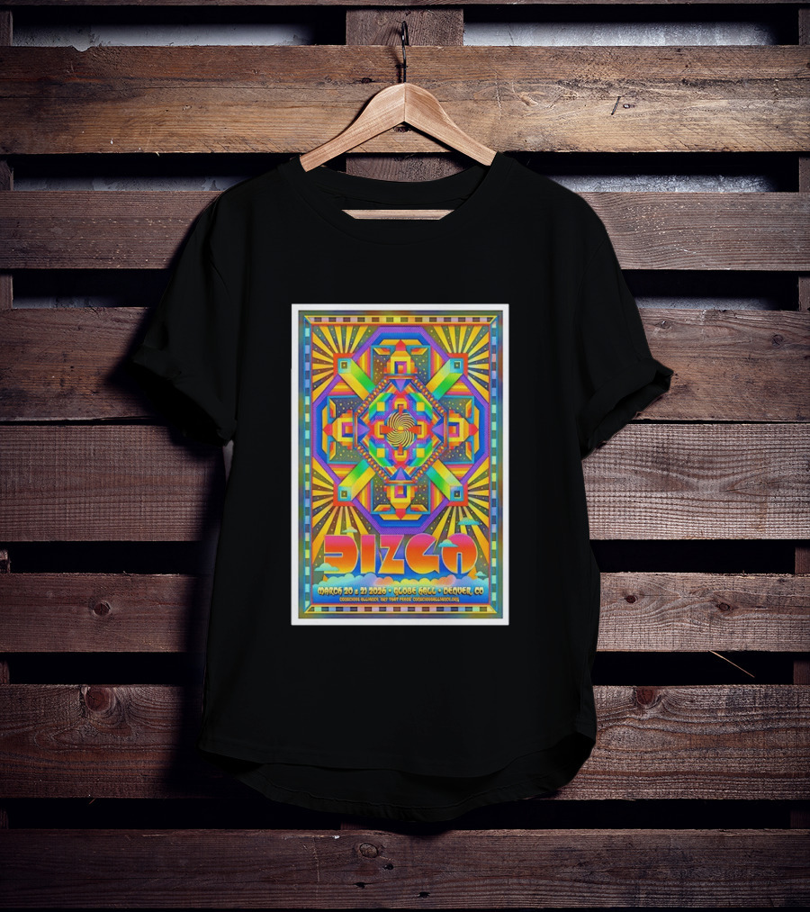 Dizgo March 20 21 2026 Globe Hall Denver CO T-Shirt