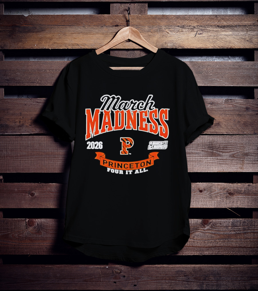 Princeton Tigers March Madness 2026 Four It All NCAA Women's Basketball T-Shirt