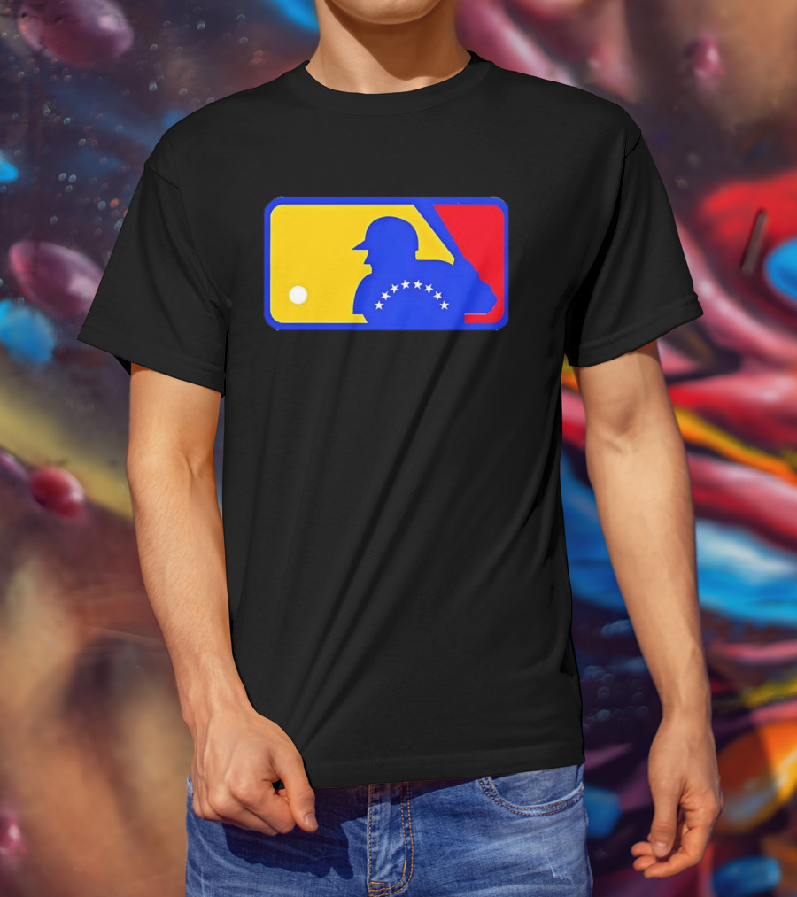 Stars And Bars Baseball T-Shirt
