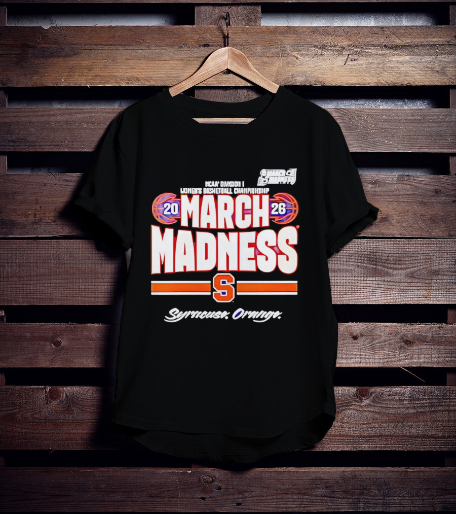 Syracuse Orange 2026 March Madness Basketball T-Shirt