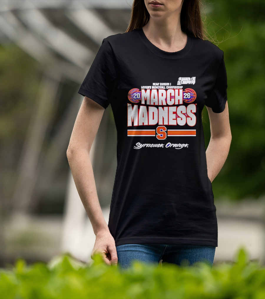 Syracuse Orange 2026 March Madness Basketball T-Shirt