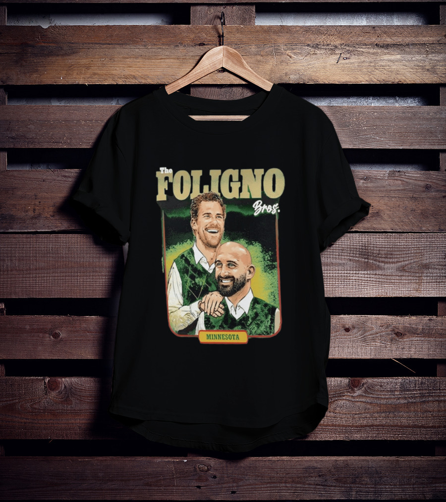 The Foligno Bros Nick Foligno Marcus Foligno Minnesota T-Shirt