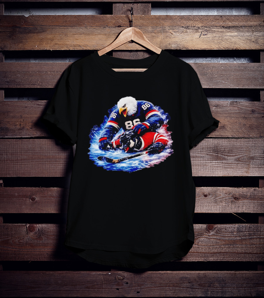 USA Vs Canada Hockey 2026 Eagle Clash T-Shirt