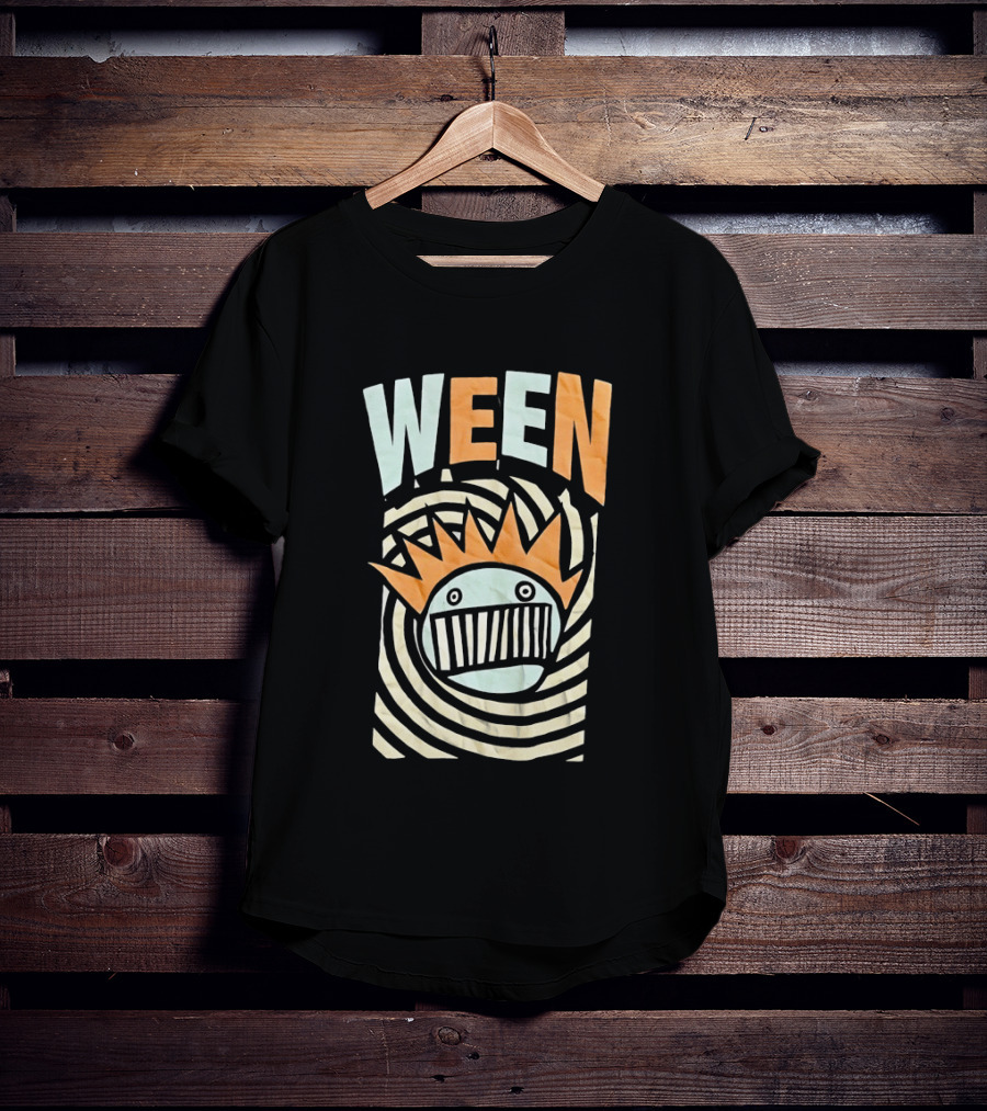 Ween 2017 Tour Boognish Icon Spiral T-Shirt