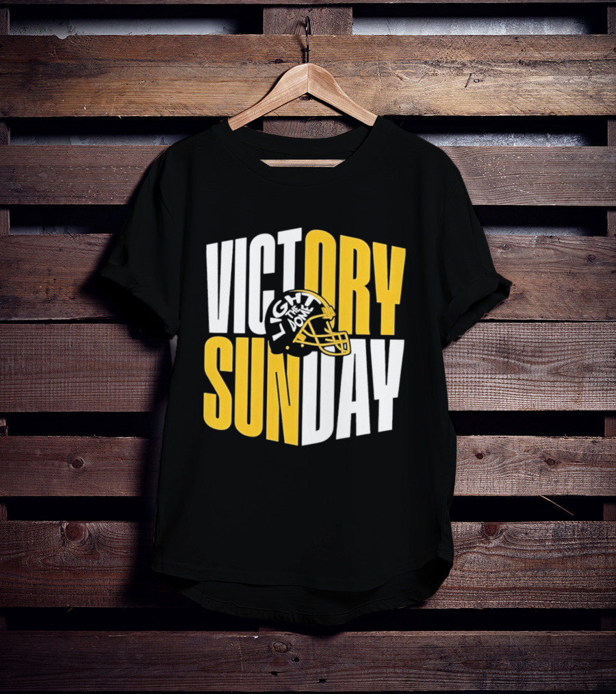 Victory Sunday Light The Dome Helmet T-Shirt