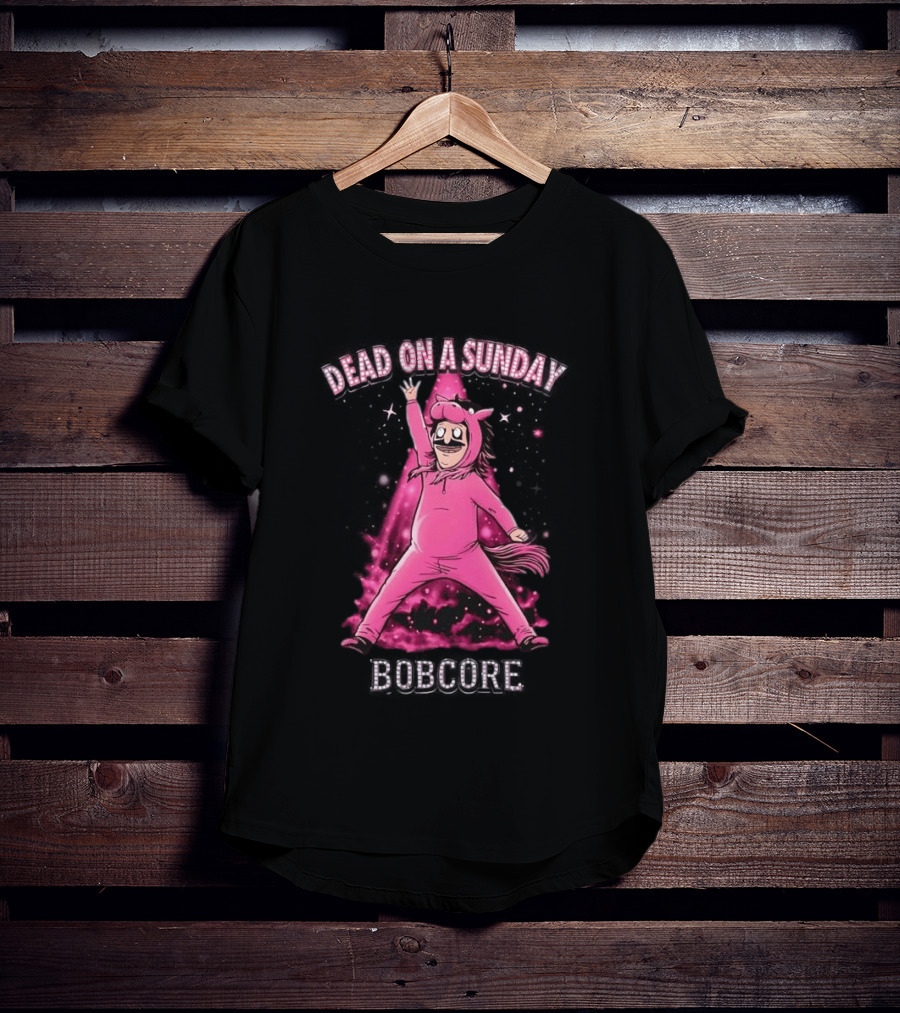 Dead On A Sunday Bobcore Pink Costume T-Shirt