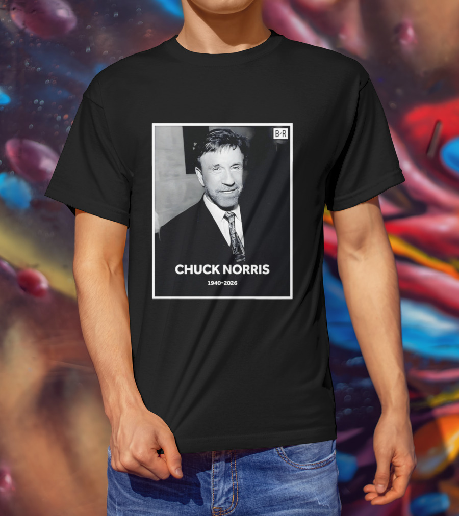 Chuck Norris 1940 2026 B R Legend T-Shirt