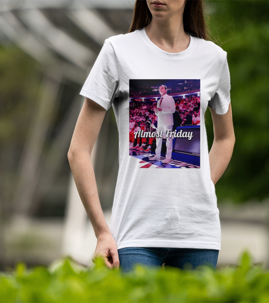 Almost Friday Rick Pitino Basketball Game Coach Suit T-Shirt