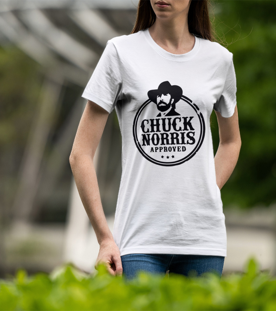 Chuck Norris Approved Cowboy Seal T-Shirt