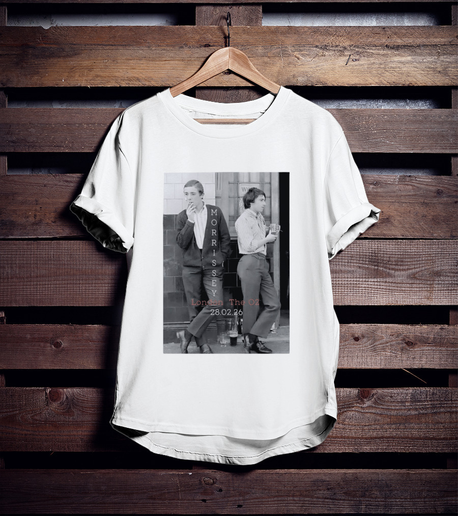 Morrissey London The O2 28.02.26 T-Shirt