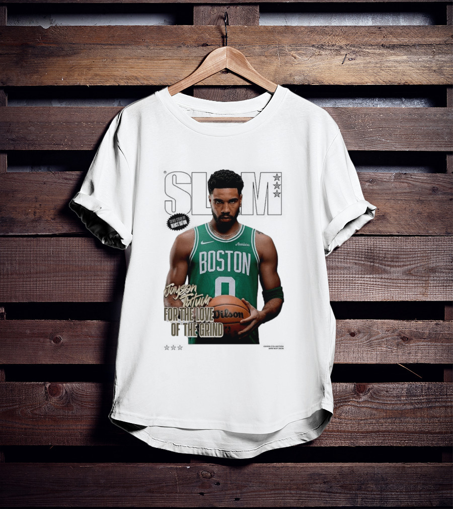 SLAM 261 Jayson Tatum Boston Celtics For The Love Of The Grind T-Shirt