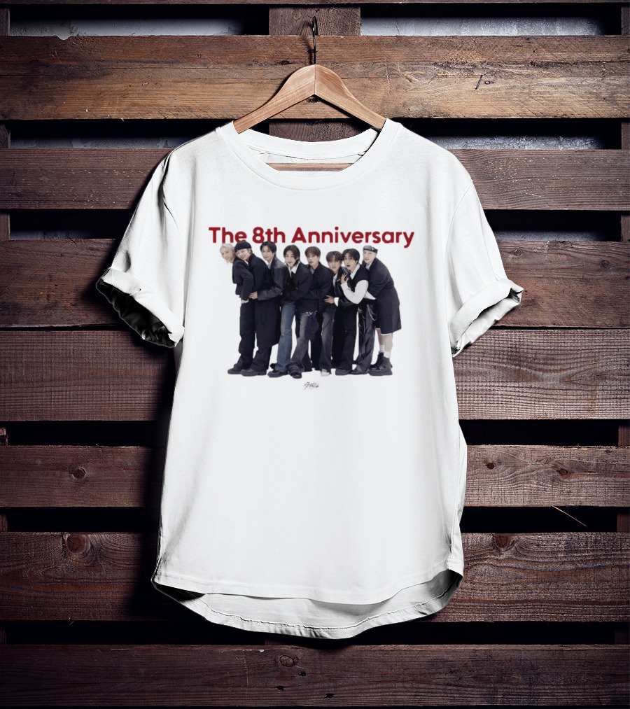Stray Kids The 8th Anniversary Celebration T-Shirt