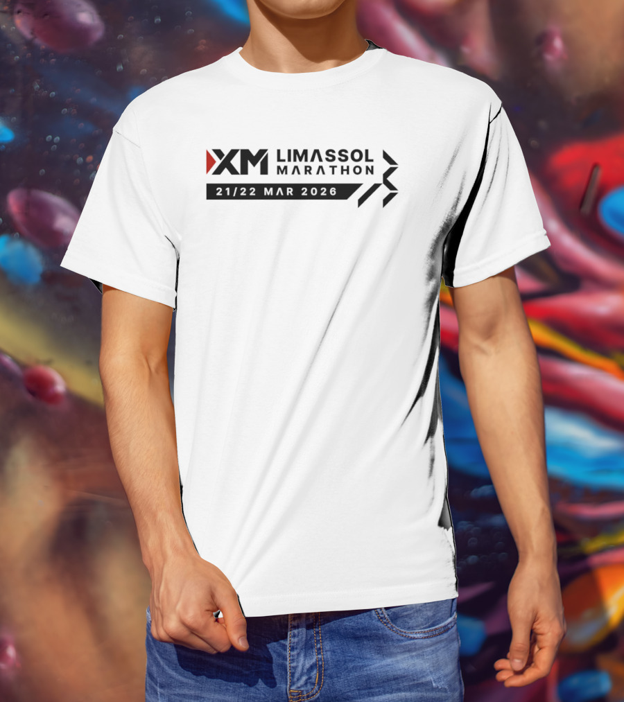 XM Limassol Marathon 2026 21 24 Mar Cyprus T-Shirt