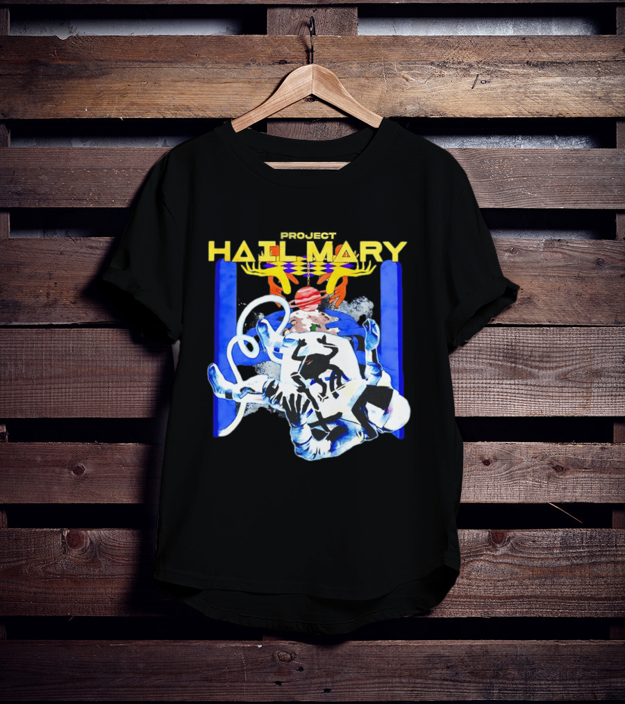 Hail Mary Sci Fi Space Adventure Book Lover T-Shirt
