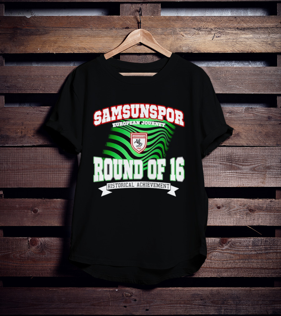Samsunspor European Journey 1965 Round Of 16 Historical T-Shirt