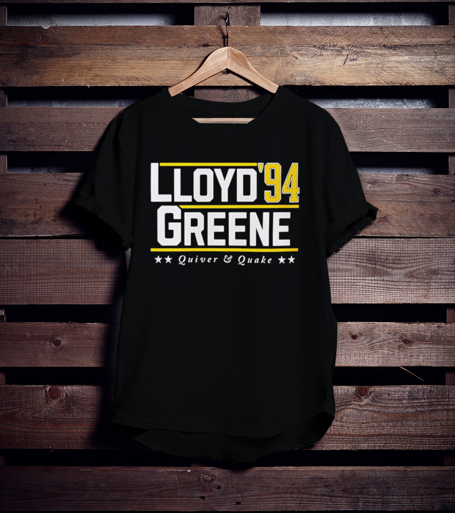 Lloyd Greene 94 Quiver And Quake T-Shirt