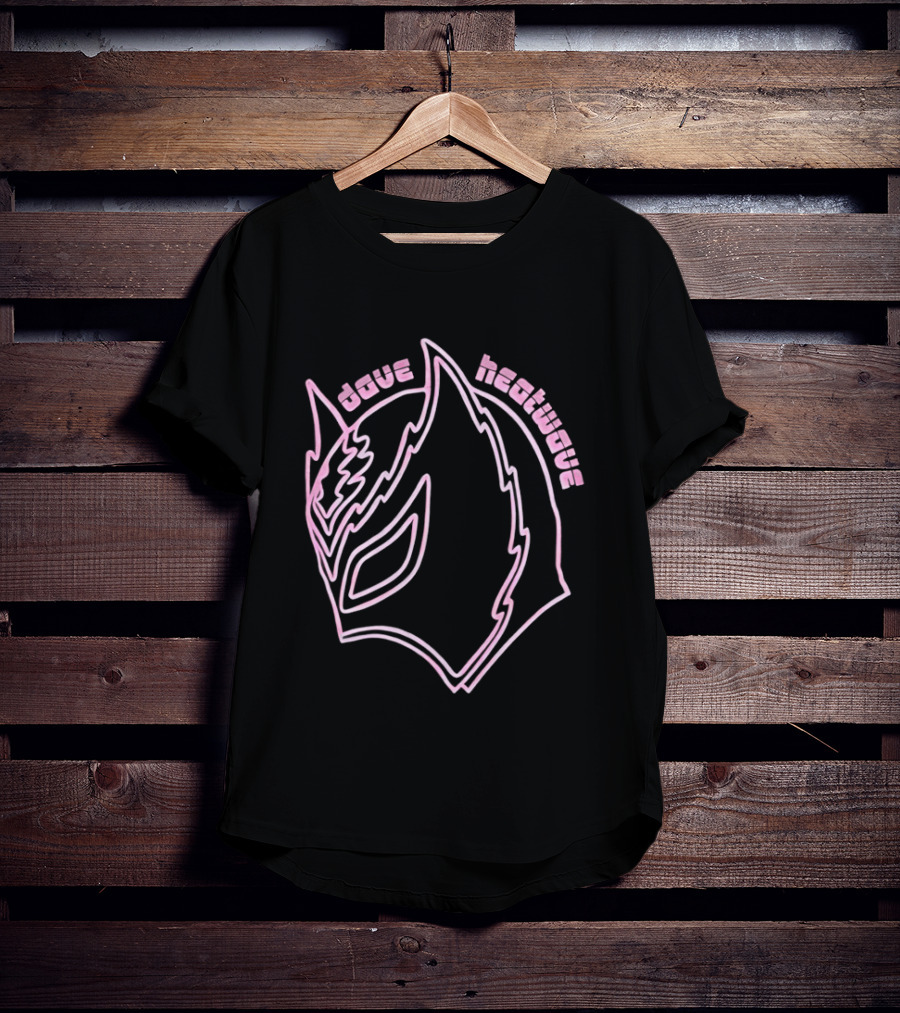 Matt Mercer Dave Heatwave Mask Iconic Luchador T-Shirt