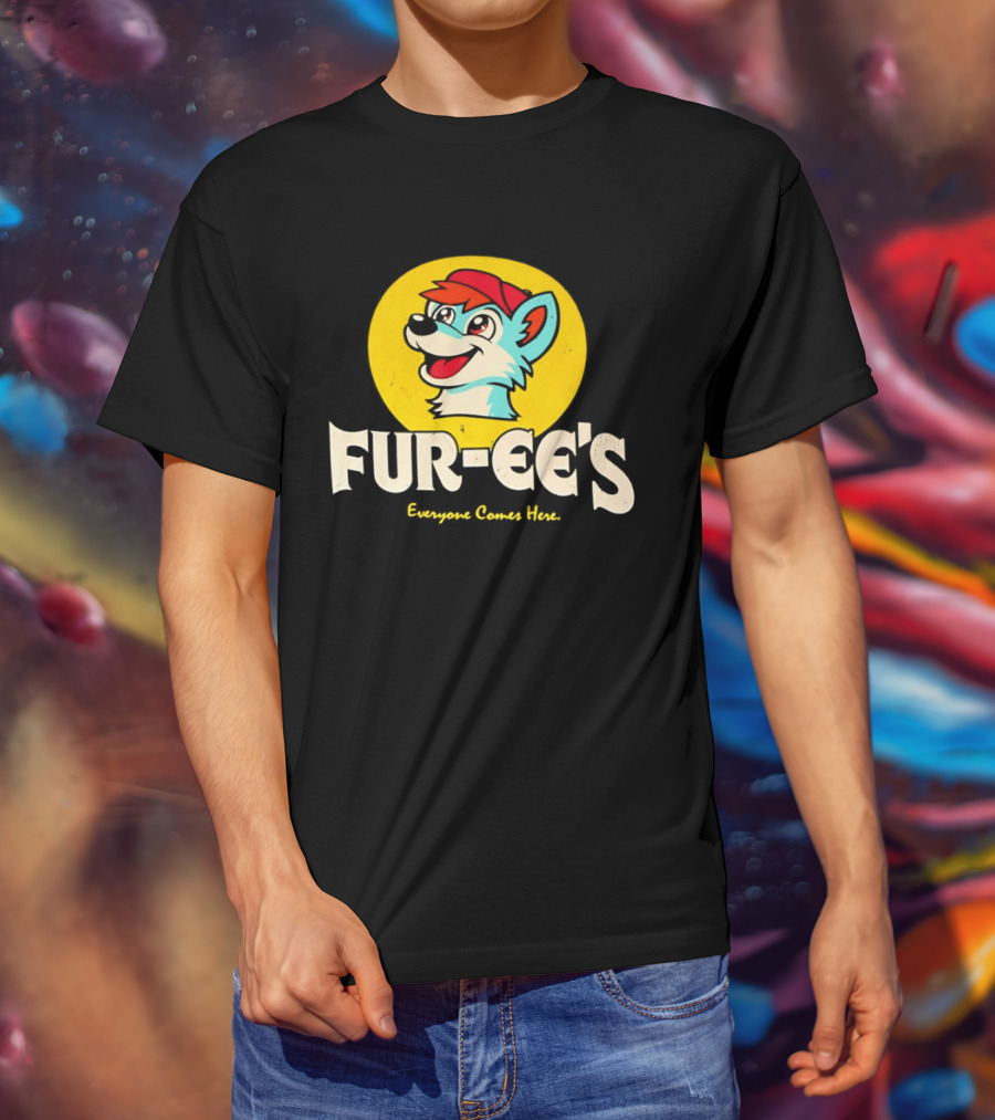Fur EE's Everyone Comes Here Buc Ee's T-Shirt