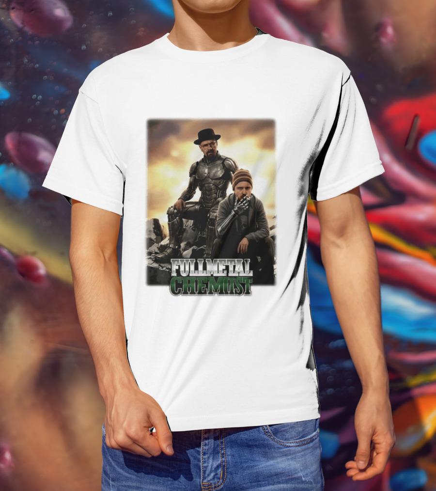 Bryan Cranston Jesse Pinkman Fullmetal Chemist T-Shirt
