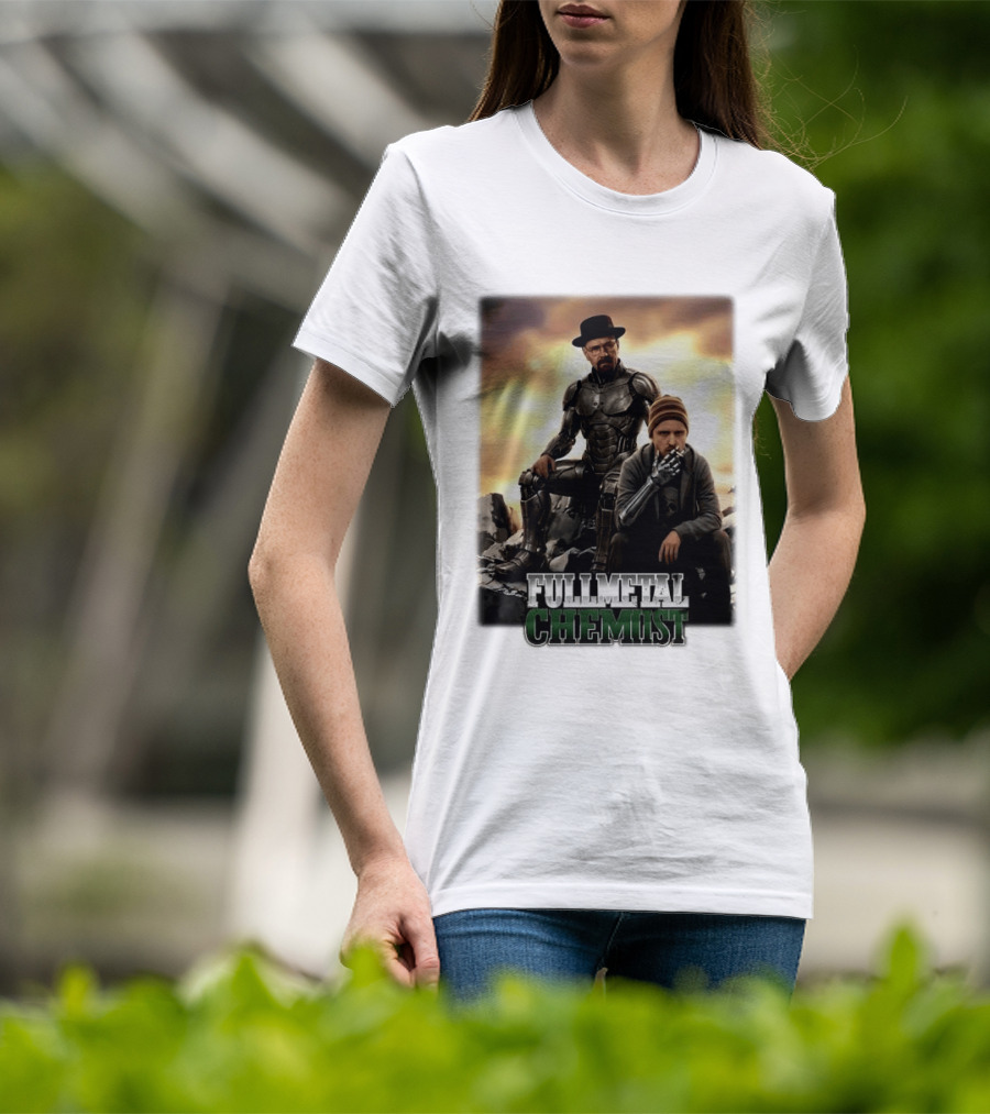 Bryan Cranston Jesse Pinkman Fullmetal Chemist T-Shirt